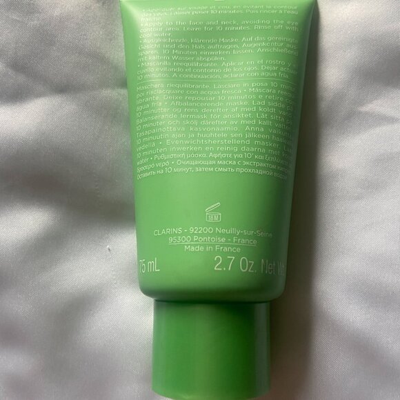 New Clarins SOS Pure Rebalancing Clay Mask - Picture 3 of 3